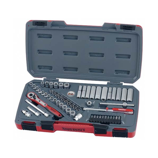 JUEGO DE LLAVES DE VASO 1/4" T1460 Tengtools | Sumiteca