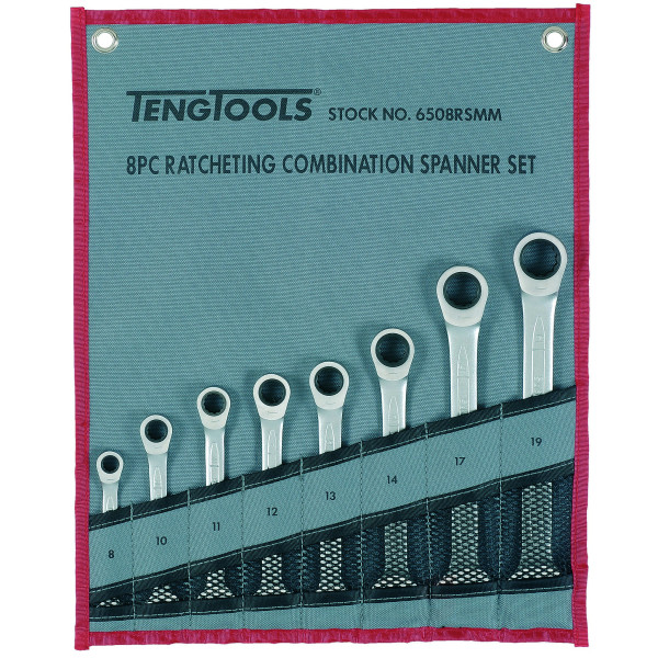 Juego de 12 llaves combinadas con Tengtools | Sumiteca