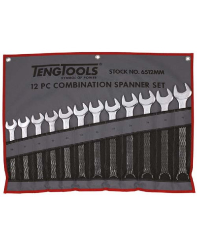 JUEGO DE LLAVES COMBINADAS 6512MM Tengtools | Sumiteca