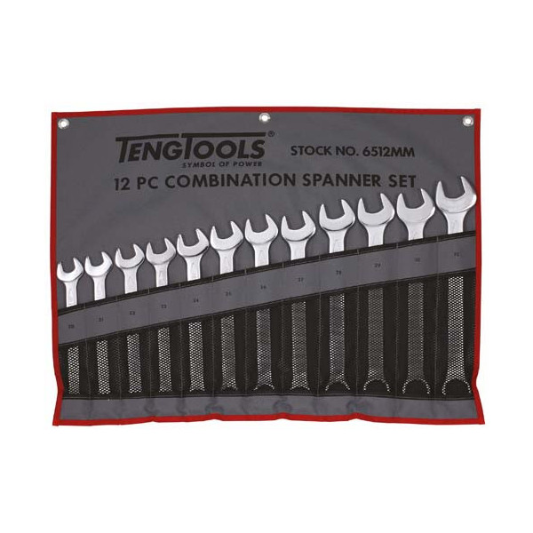 JUEGO DE LLAVES COMBINADAS 6512MM Tengtools | Sumiteca