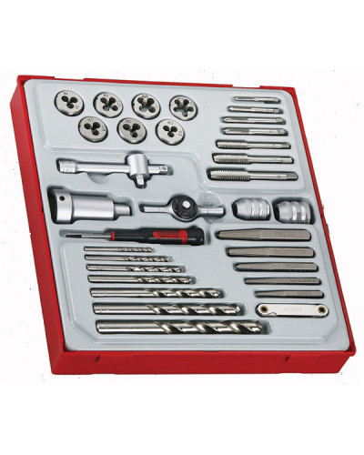 JUEGO DE ROSCAR TTDTD34 34 PZAS Tengtools | Sumiteca