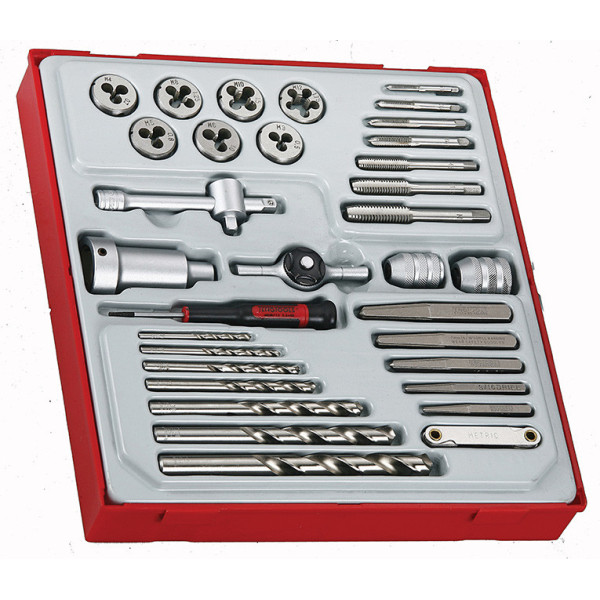 JUEGO DE ROSCAR TTDTD34 34 PZAS Tengtools | Sumiteca