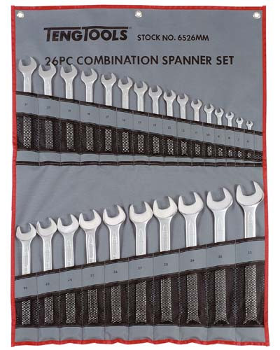 JUEGO DE LLAVES COMBINADAS 6526MM Tengtools | Sumiteca