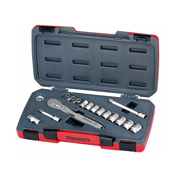 *JUEGO DE LLAVES DE VASO 3/8" INOX Tengtools | Sumiteca