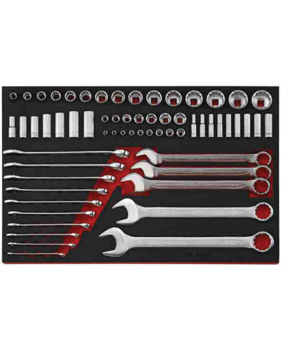 JUEGO DE LLAVES Y VASOS PULGADAS Tengtools | Sumiteca