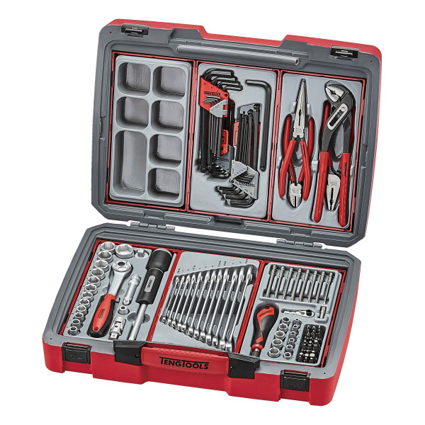 MALETA TC-6T01 CON 114 HERRAMIENTAS Tengtools | Sumiteca