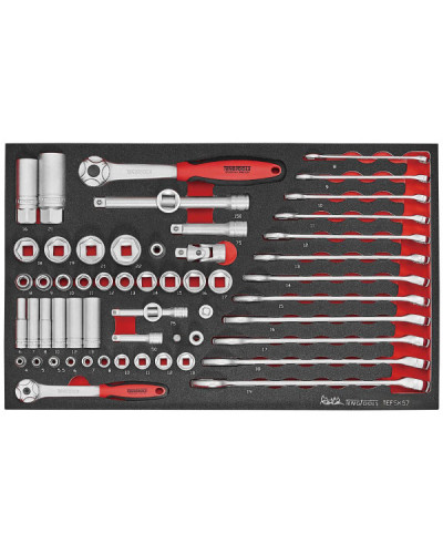 MALETA TC-6TE01 CON 112 HERRAMIENTAS Tengtools | Sumiteca
