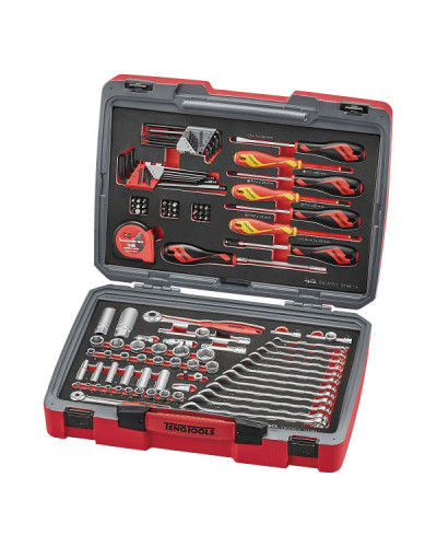 MALETA TC-6TE01 CON 112 HERRAMIENTAS Tengtools | Sumiteca