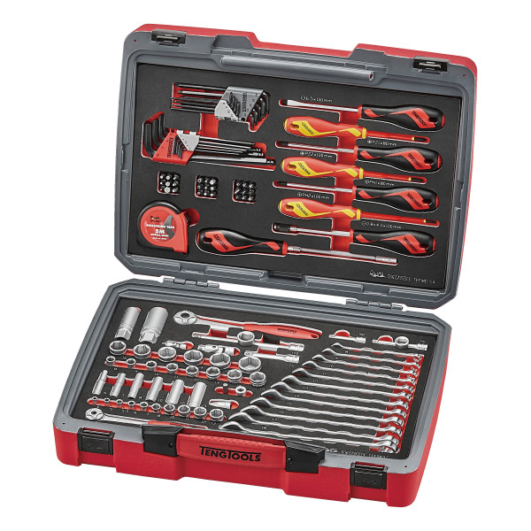 MALETA TC-6TE01 CON 112 HERRAMIENTAS Tengtools | Sumiteca