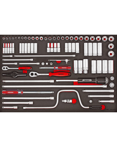 JUEGO DE VASOS 1/4"-3/8" TTESK86 86 Tengtools | Sumiteca