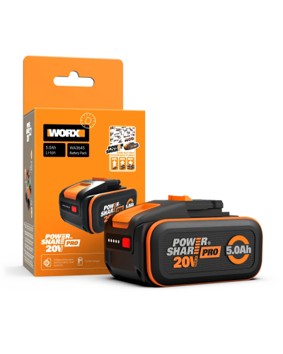 Batería 20V 5.0Ah Worx WA3645 PowerShare Pro | Sumiteca