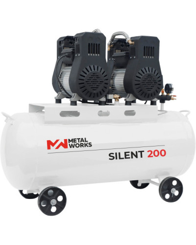 COMPRESOR SILENT 200 Metalworks | Sumiteca