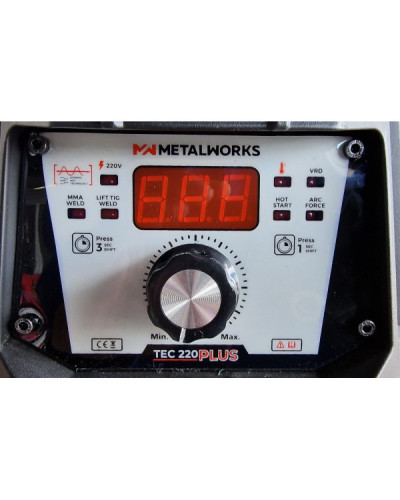 SOLDADORA INVERTER TEC220+/PLUS Metalworks | Sumiteca