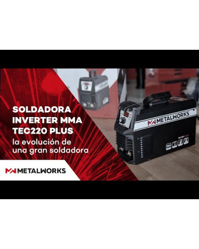SOLDADORA INVERTER TEC220+/PLUS Metalworks | Sumiteca