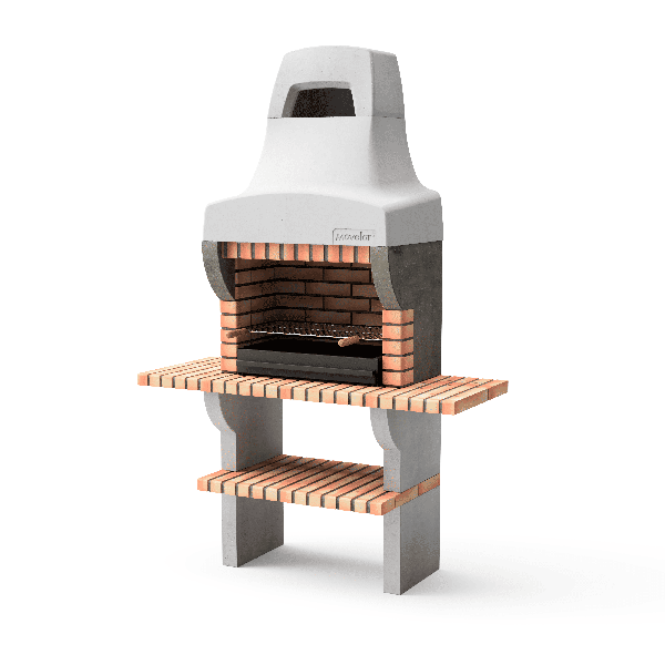 Barbacoa Bailen Plus con 2 mini bancadas Movelar | Sumiteca
