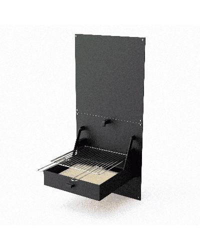 Barbacoa WALL iBBQ placa de protección Movelar | Sumiteca