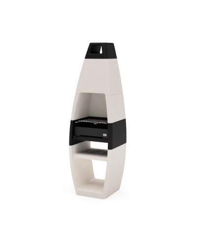 Barbacoa EGO blanco/negro Movelar | Sumiteca