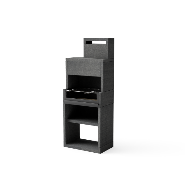 Barbacoa BLACK VENIT Plus Hotte 78 Movelar | Sumiteca
