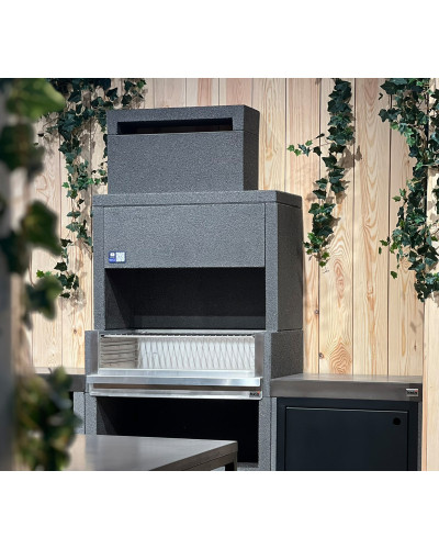Barbacoa BLACK VENIT Plus Hotte 78 inox Movelar | Sumiteca