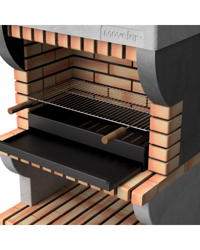 Barbacoa Bailen Plus 2 mini bancadas Movelar | Sumiteca
