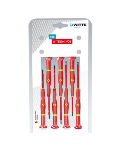 Juego de destornilladores de precisión Witte 89377| Sumiteca