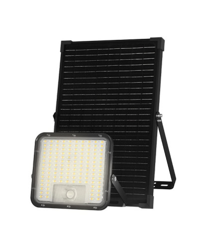 Proyector LED Solar 9600 lm Velamp CUBE SL367 | Sumiteca