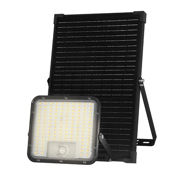 Proyector LED Solar 9600 lm Velamp CUBE SL367 | Sumiteca