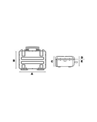 Maleta Estanca con Espuma Explorer 7745 GT Line | Sumiteca
