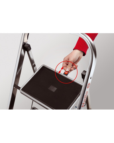 Mini escalera de aluminio K30 Hailo | Sumiteca
