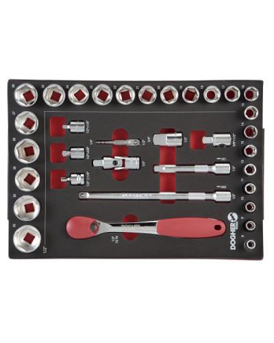 Carro de Taller 7 Cajones 131 Htas Dogher | Sumiteca
