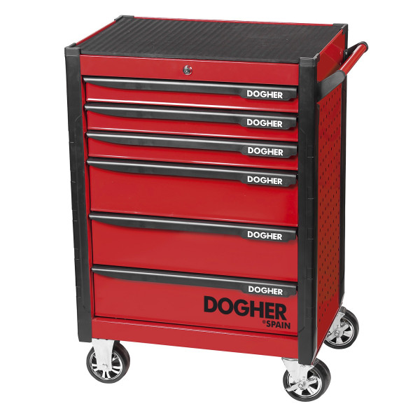 Carro Profesional SILVERSTONE 6 Cajones. Dogher | Sumiteca