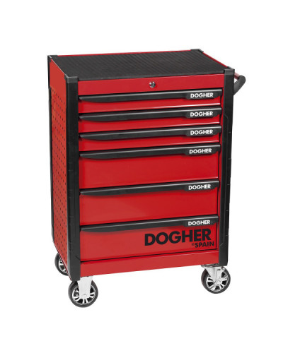 Carro Profesional SILVERSTONE 6 Cajones. Dogher | Sumiteca