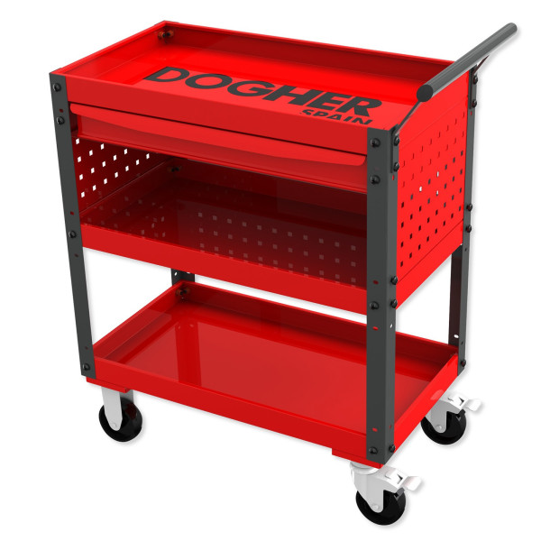 Carro de Serv. 675X390X705 3 Band. & Caj. Dogher | Sumiteca