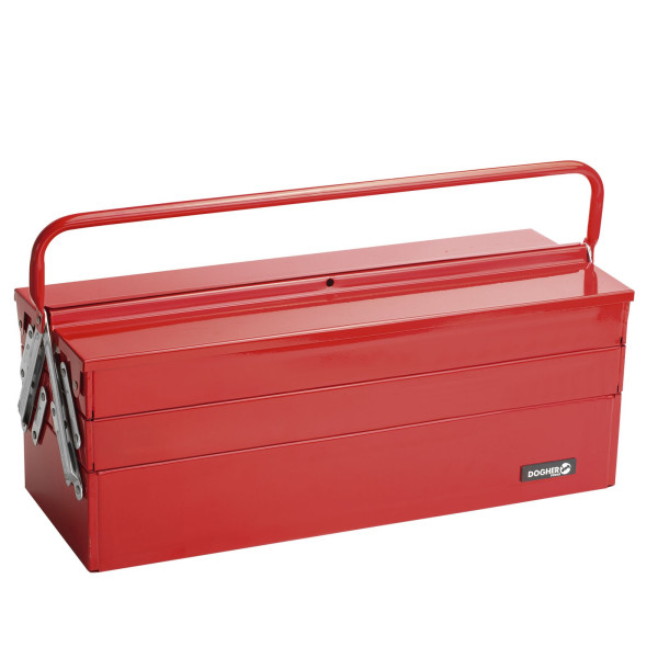 Caja htas metal 5 bandejas 550x200x208. Dogher | Sumiteca