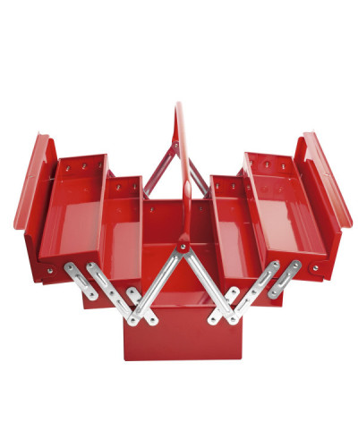 Caja htas metal 5 bandejas 550x200x208. Dogher | Sumiteca