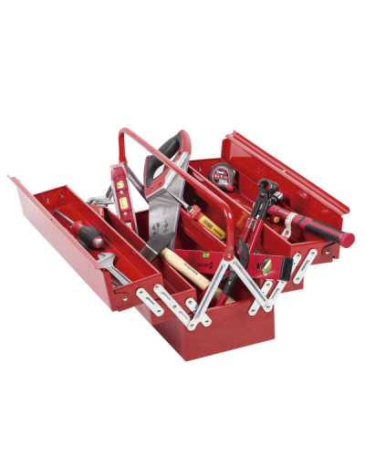 Caja htas metal 5 bandejas 550x200x208. Dogher | Sumiteca
