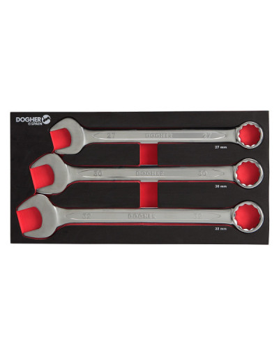 Bandeja espuma llavescombinadas 3pcs 1/3. Dogher | Sumiteca