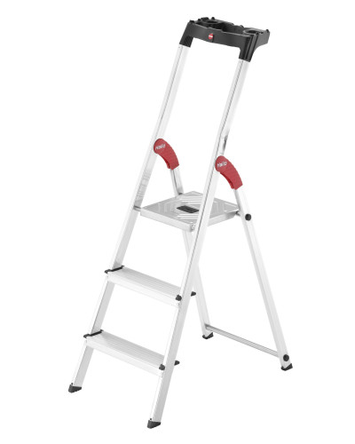 Escalera Tijera Peldaños Hailo L60 EasyClix | Sumiteca