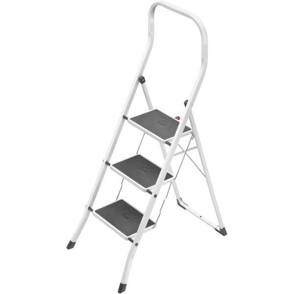 Taburete Acero 3 Peldaños Hailo Safety | Sumiteca