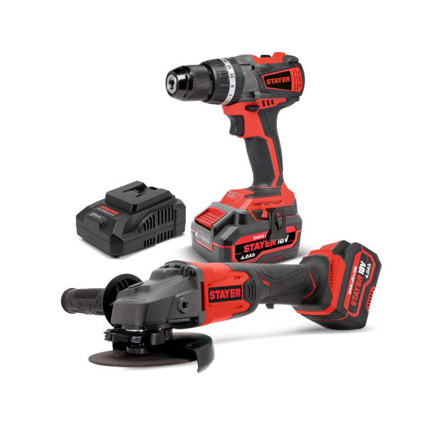 PBL 2034 PK + AGR Taladro 18V  Stayer | Sumiteca