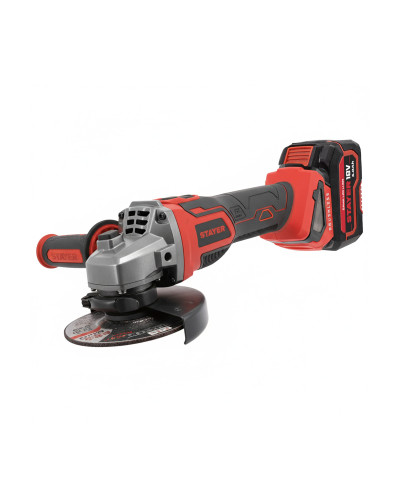 AGBX L2015 Amoladora angular 18V 5.0Ah  Stayer | Sumiteca