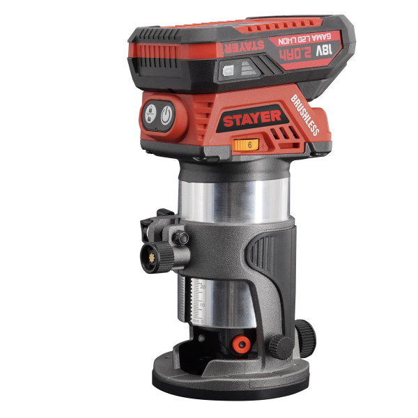PR8 COMPACT L2022 Fresadora 18V 2.0Ah  Stayer | Sumiteca