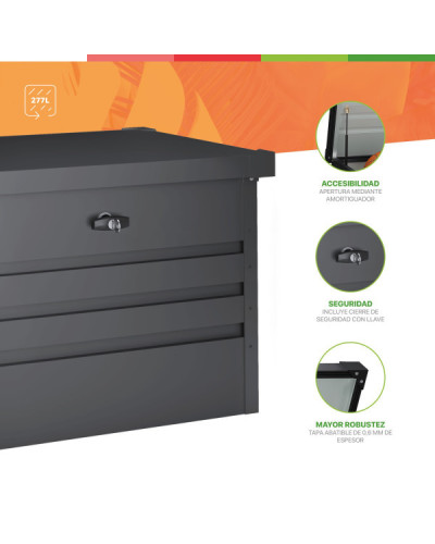 Arcon metalico Sveg 277 litros Hoggar | Sumiteca
