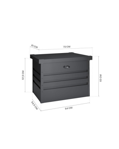 Arcon metalico Sveg 277 litros Hoggar | Sumiteca