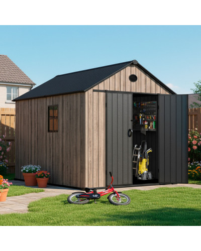 Caseta resina The Oak Collection 6,4 m2 Hoggar | Sumiteca