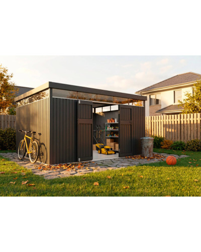 Caseta  metal Lumen l12 12,07 m2 Hoggar | Sumiteca