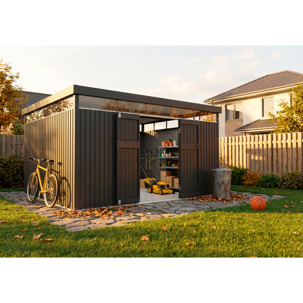 Caseta  metal Lumen l12 12,07 m2 Hoggar | Sumiteca