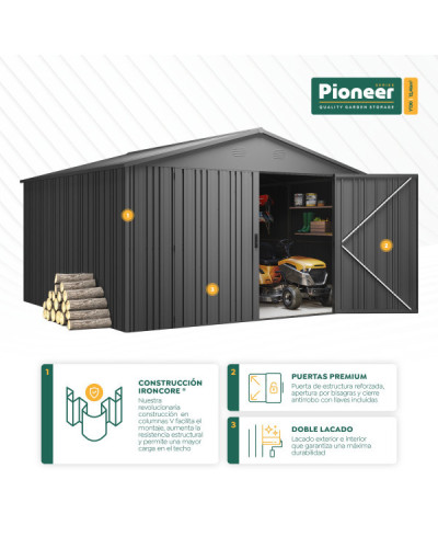 Caseta  Pioneer y130- 12,46 m2 Hoggar | Sumiteca