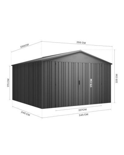 Caseta  Pioneer y130- 12,46 m2 Hoggar | Sumiteca