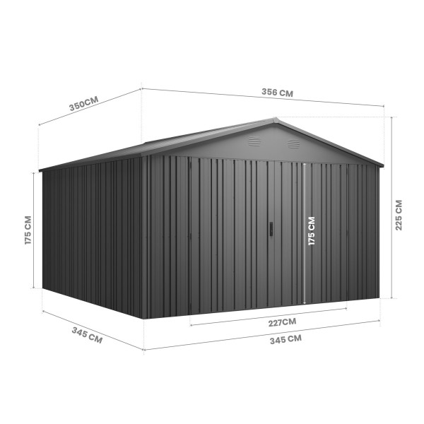 Caseta  Pioneer y130- 12,46 m2 Hoggar | Sumiteca